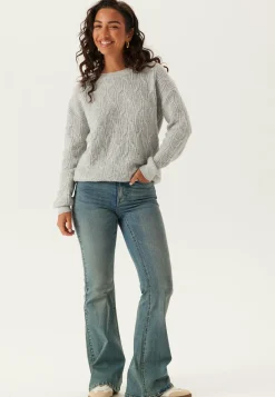 Vilassia O-neck L/S CABEL KNIT