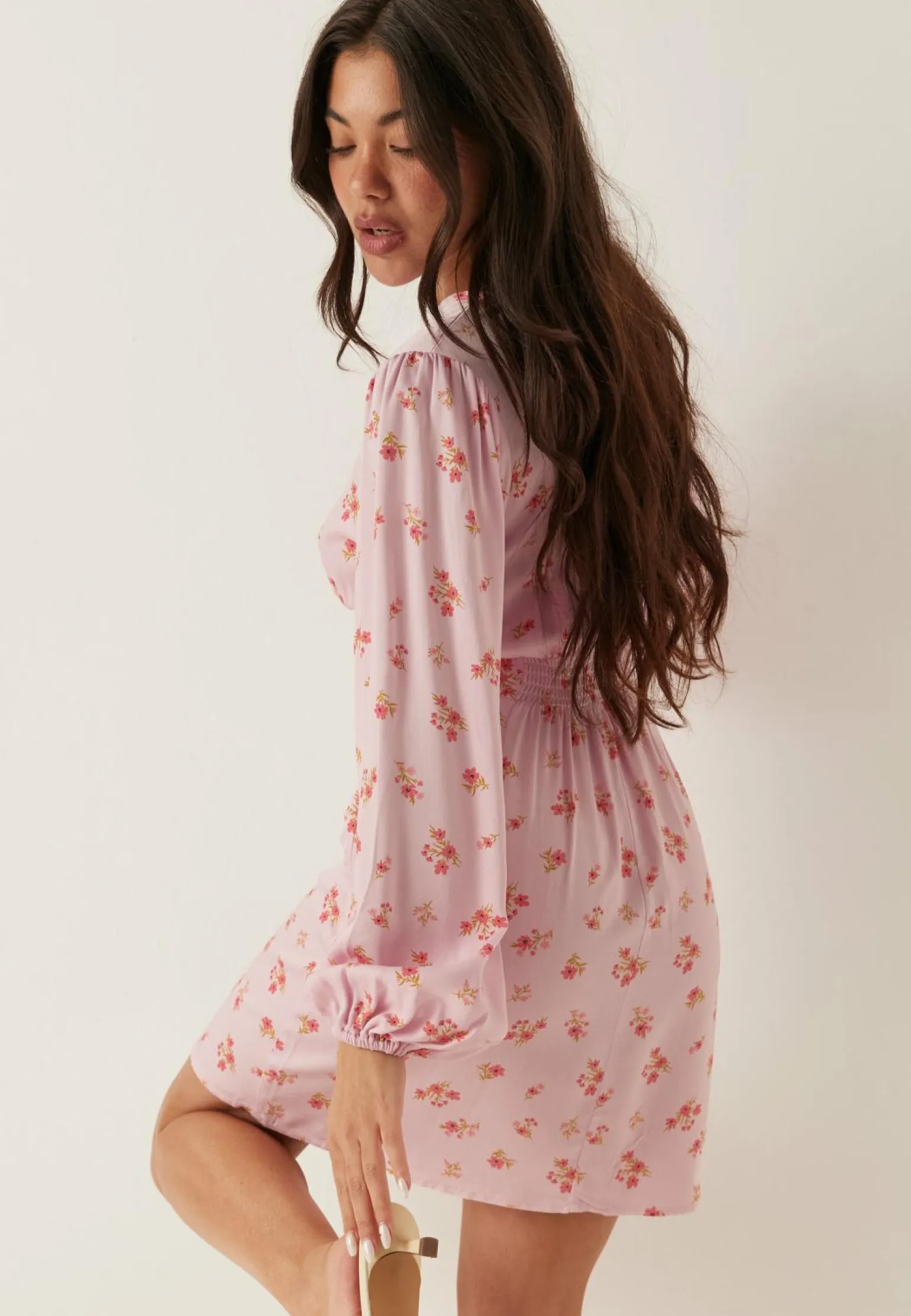 VIMALIN CORBA L/S SHORT DRESS