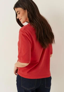Vimalu O-neck 2/4 KNIT TOP