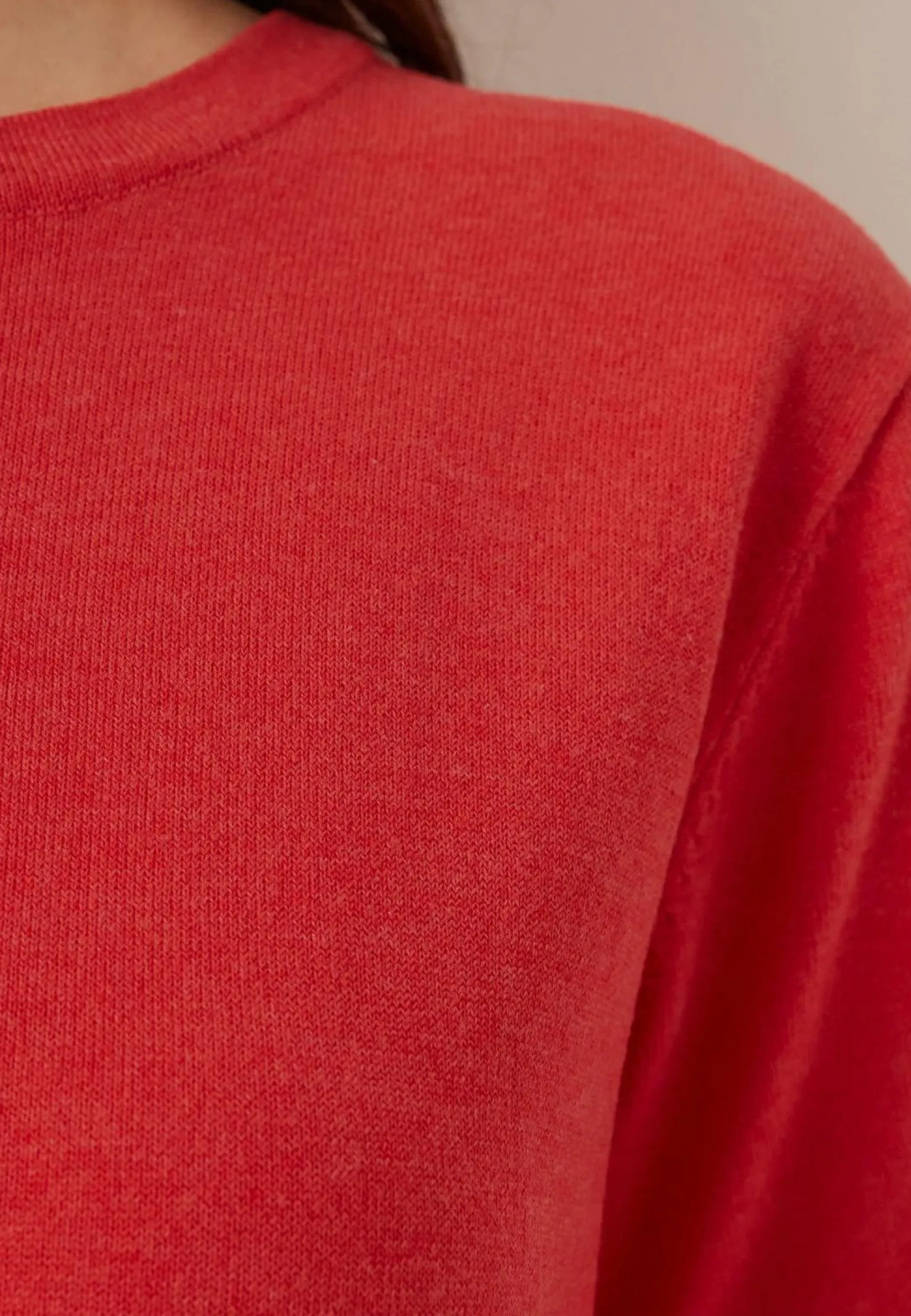 Vimalu O-neck 2/4 KNIT TOP
