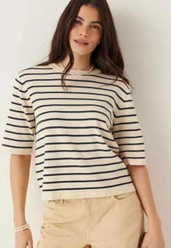 Vimalu O-neck 2/4 KNIT TOP