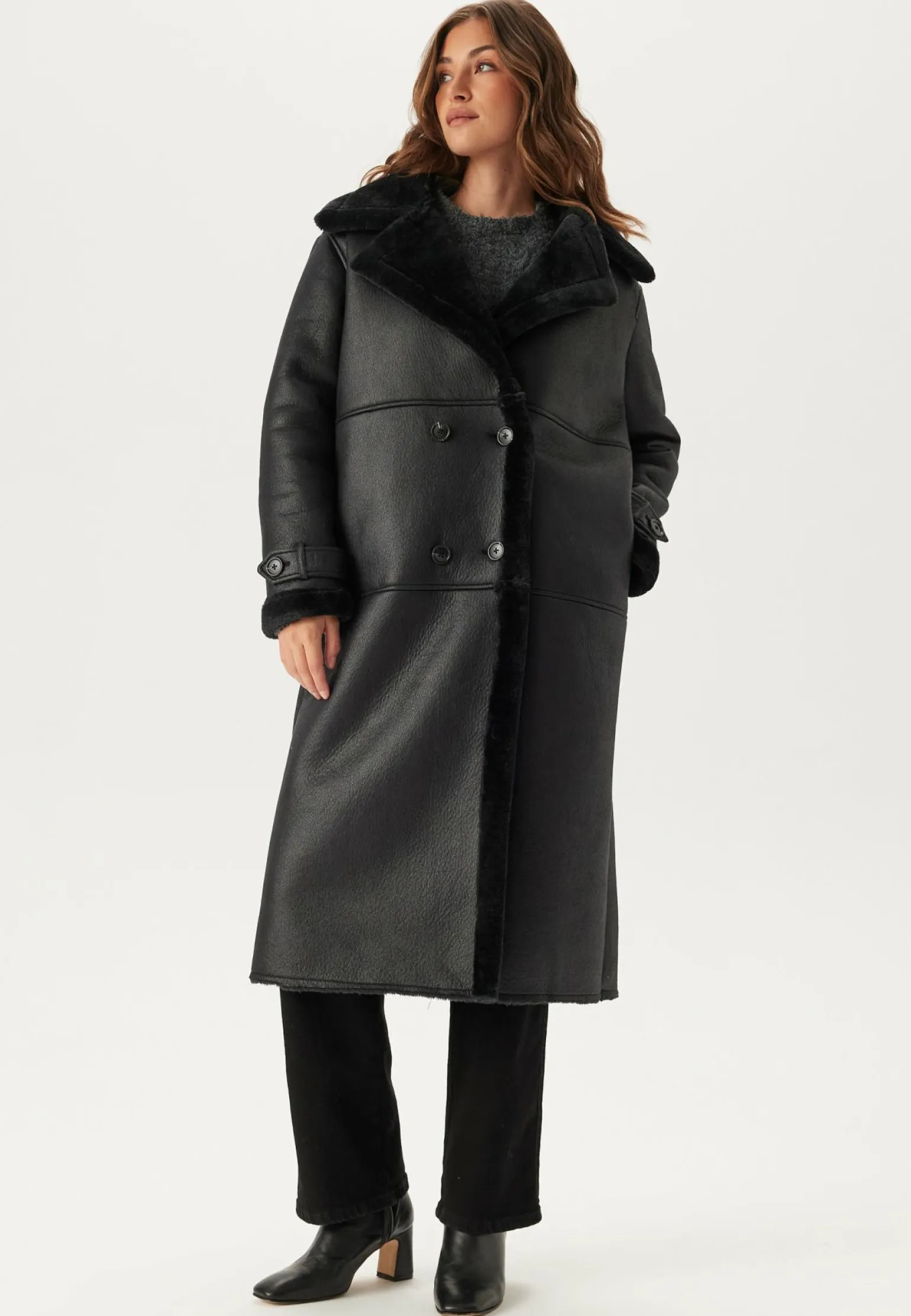 Vimella Long Sherling Coat