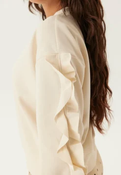 Vimentina Flounce O-neck L/S T