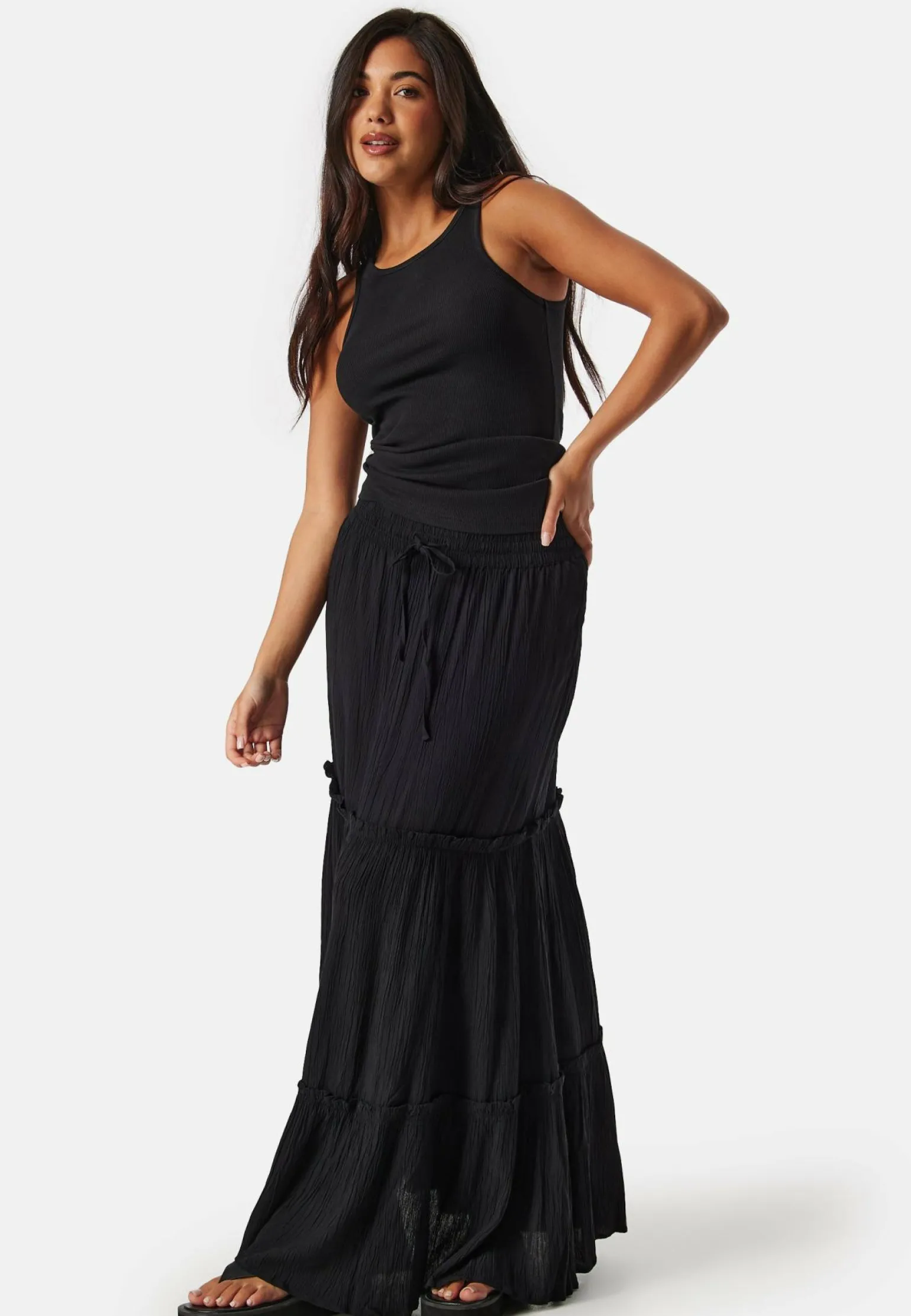 Vimesa High Waist long skirt