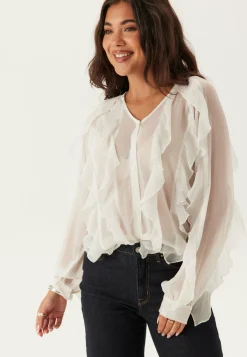 Vimitalla V-neck L/S FLOUNCE S