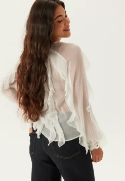 Vimitalla V-neck L/S FLOUNCE S