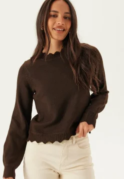 Vinikolina O-neck L/S KNIT TOP