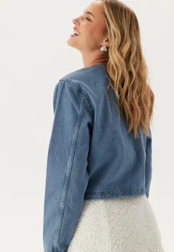 Vireba L/S O-NECK DENIM JACKET