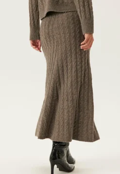 Virelli Ankle Cable Knit Skirt