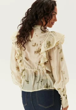 Viremo L/S FRILL TOP FRILL TOP