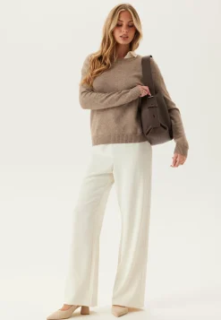 Viril O-neck L/S KNIT TOP