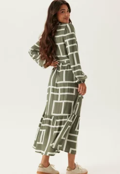 Viscose Long Sleeve Dress