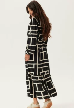 Viscose Long Sleeve Dress