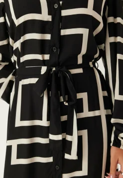 Viscose Long Sleeve Dress