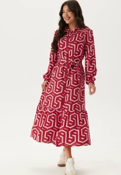 Viscose Long Sleeve Dress