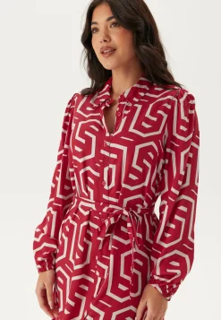 Viscose Long Sleeve Dress