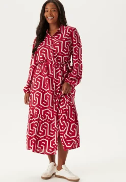 Viscose Long Sleeve Dress