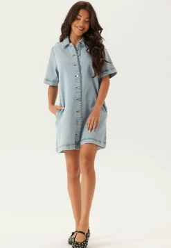 Visol 2/4 SLEEVE BUTTON DRESS
