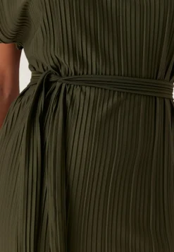 Vitahlia O-neck C/S MIDI DRESS