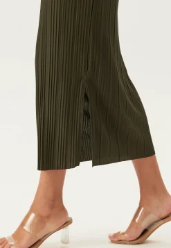 Vitahlia O-neck C/S MIDI DRESS