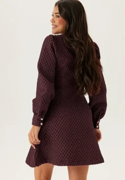Vitaliama L/S JAQCUARD DRESS