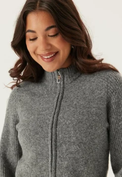Vmbang Ls High Neck Zip Cardig