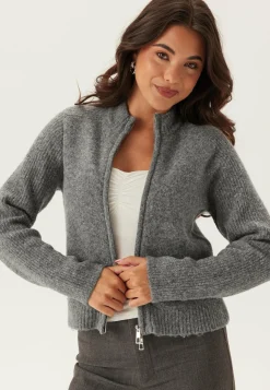 Vmbang Ls High Neck Zip Cardig