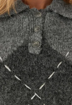 Vmbliss 2/4 POLONECK PULLOVER