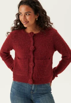 Vmblossom Ls O-neck Cardigan