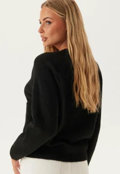 Vmboom Ls V-neck Button Cardig