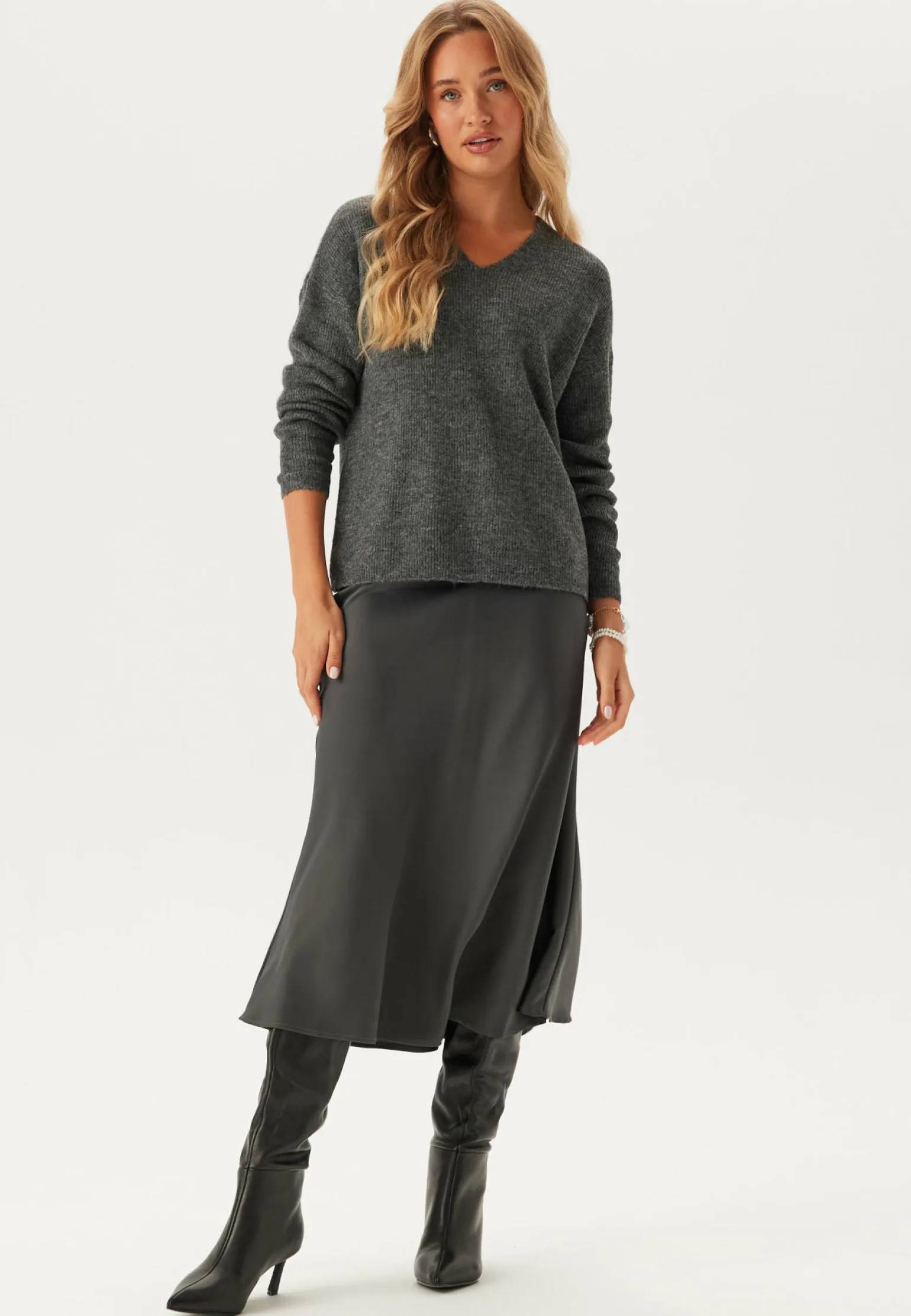 Vmcrewlefile V-Neck Pullover