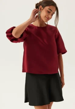 Vmdaisy 2/4 O-NECK SHORT TOP