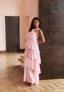 Vmfelicia Sl Ruffle Maxi Dress