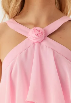 Vmfelicia Sl Ruffle Maxi Dress