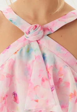 Vmfelicia Sl Ruffle Maxi Dress