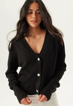 Vmlealight Ls V-neck Jewel Cardigan