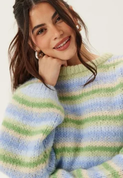 Vmmaybe Stripe Ls O-neck Pullover