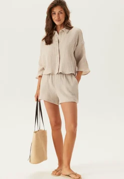 Vmnatali crop shirt