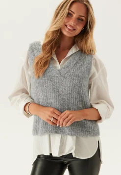 Vmnovah Rib Sl V-neck Vest