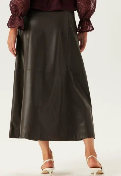 Vmolive Hw Coated Ankle Skirt