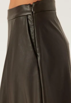 Vmolive Hw Coated Ankle Skirt