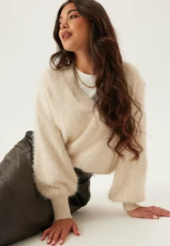 Vmpoilu Ls V-neck Pullover