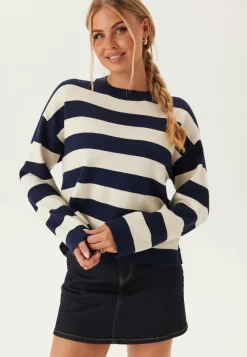 Vmsilje Ls O-neck Boxy Pullove