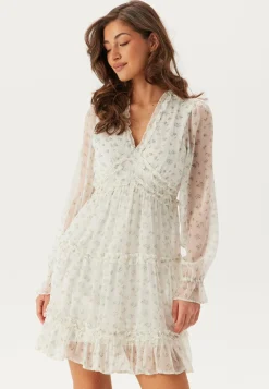 Vmsmilla LS frill short dress
