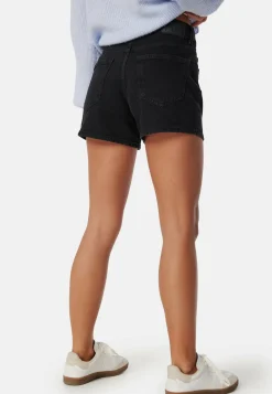 Vmtess mid rise short denim shorts