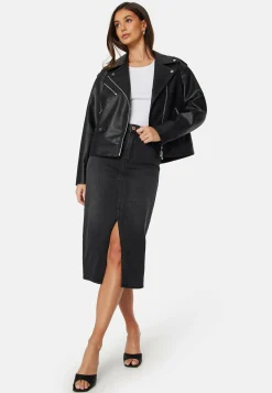 Vmveri High Rise calf denim skirt