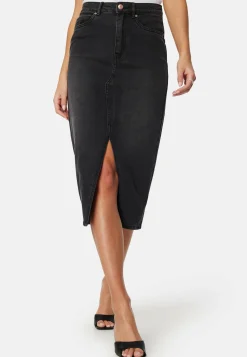 Vmveri High Rise calf denim skirt