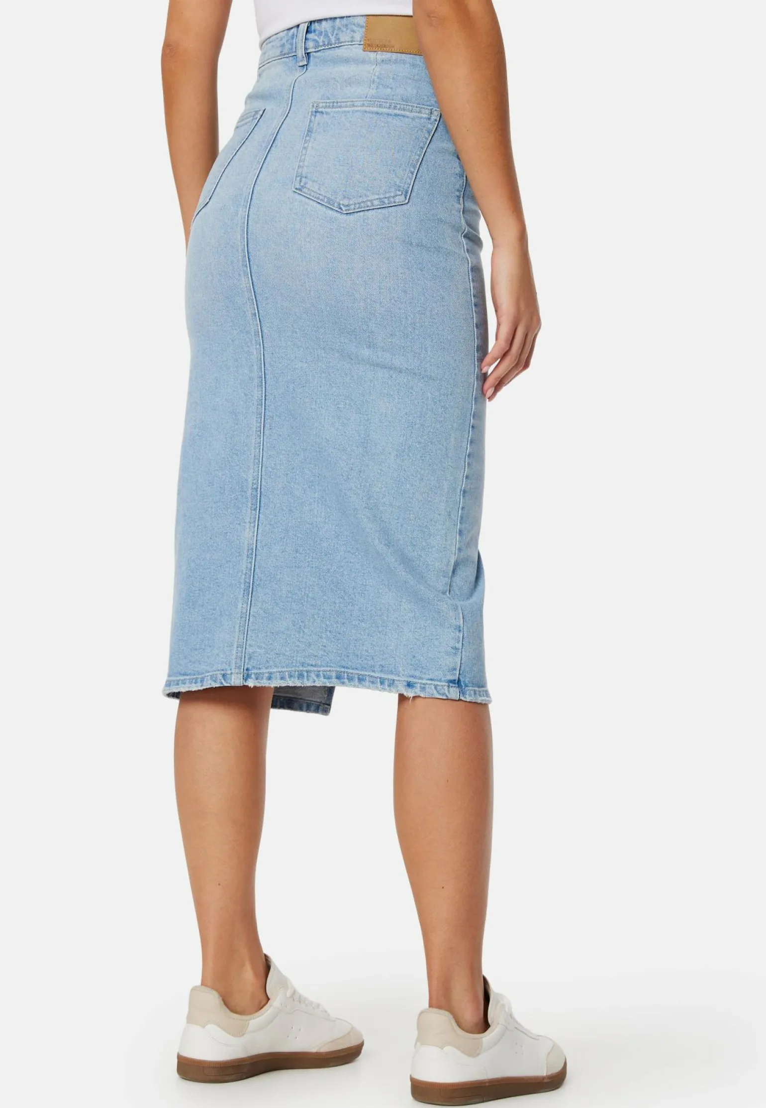 Vmveri High Rise calf denim skirt