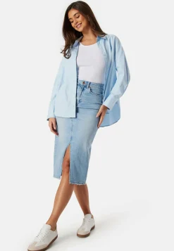Vmveri High Rise calf denim skirt