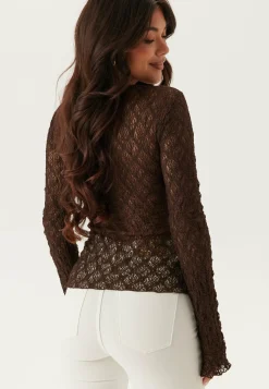 V-Neck Lace Top